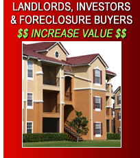 Landlords, Investors, Foreclosure Buyers Increase Value